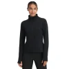 Midlayers | Fleece*Spyder Womens Speed Fleece Half Zip - BLACK