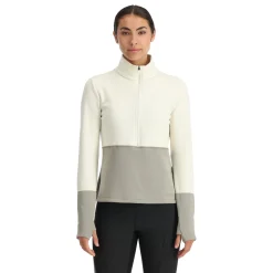 Midlayers | Fleece*Spyder Womens Speed Fleece Half Zip - CONCRETE
