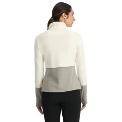 Midlayers | Fleece*Spyder Womens Speed Fleece Half Zip - CONCRETE