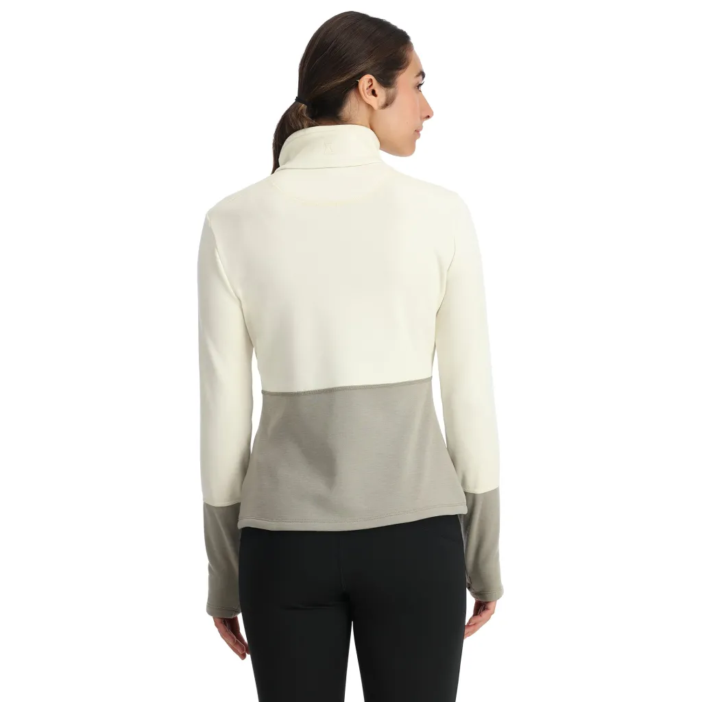 Midlayers | Fleece*Spyder Womens Speed Fleece Half Zip - CONCRETE