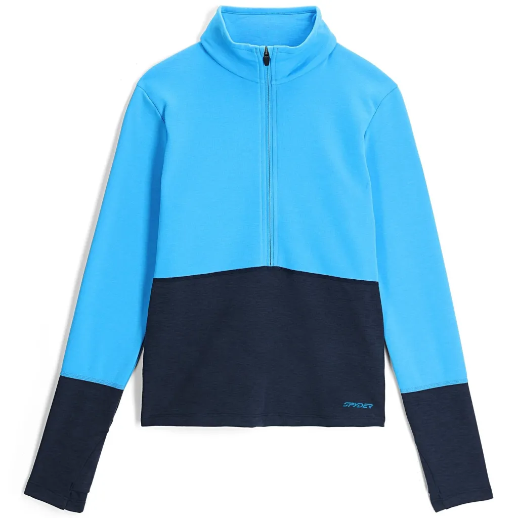 Midlayers | Fleece*Spyder Womens Speed Fleece Half Zip - Aether Blue AETHERBLUE