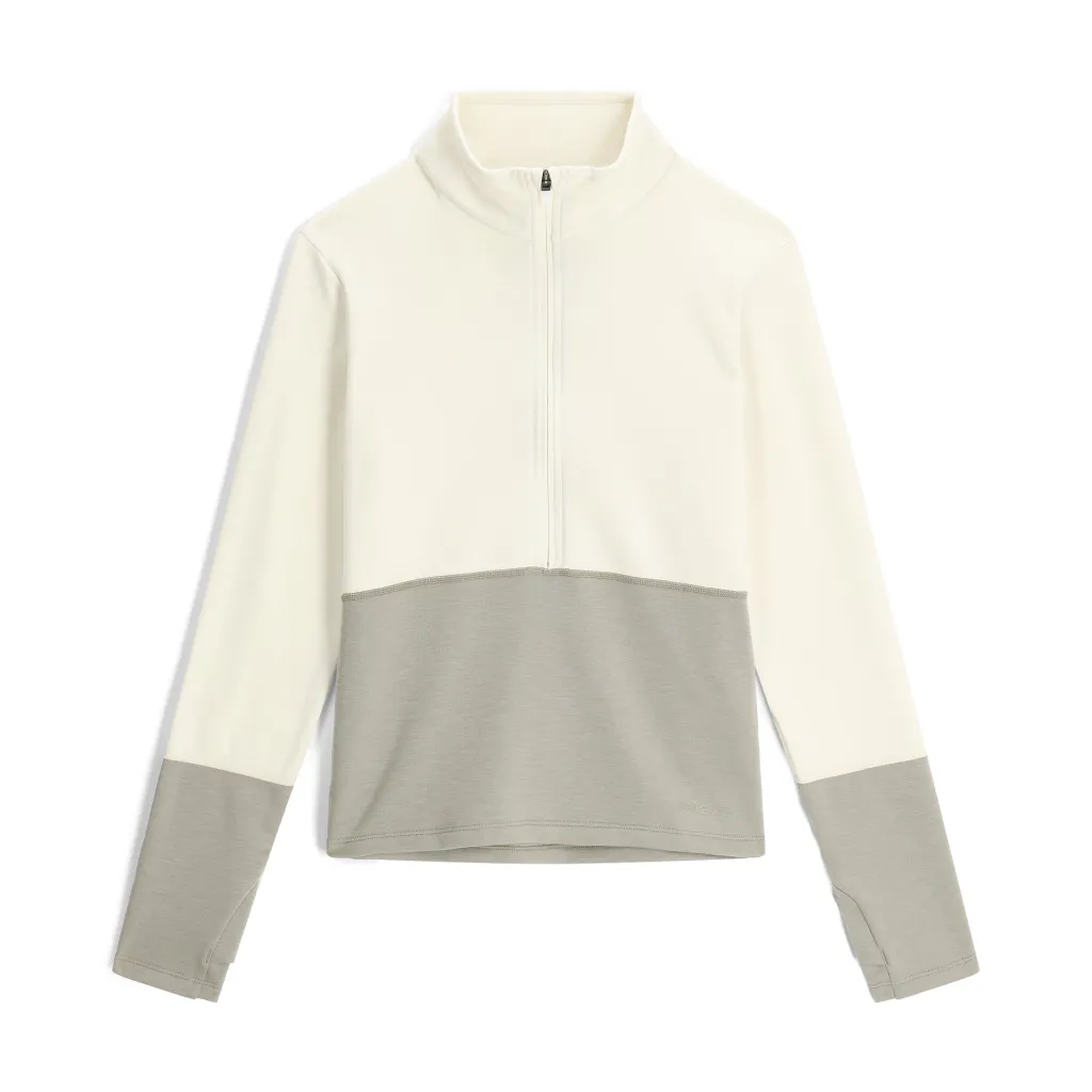 Midlayers | Fleece*Spyder Womens Speed Fleece Half Zip - CONCRETE