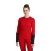Baselayers | Midlayers*Spyder Womens Stretch Charger Crew - PULSE