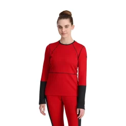 Baselayers | Midlayers*Spyder Womens Stretch Charger Crew - PULSE