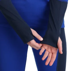 Baselayers | Midlayers*Spyder Womens Stretch Charger Crew - Electric Blue ELECTRICBLUE