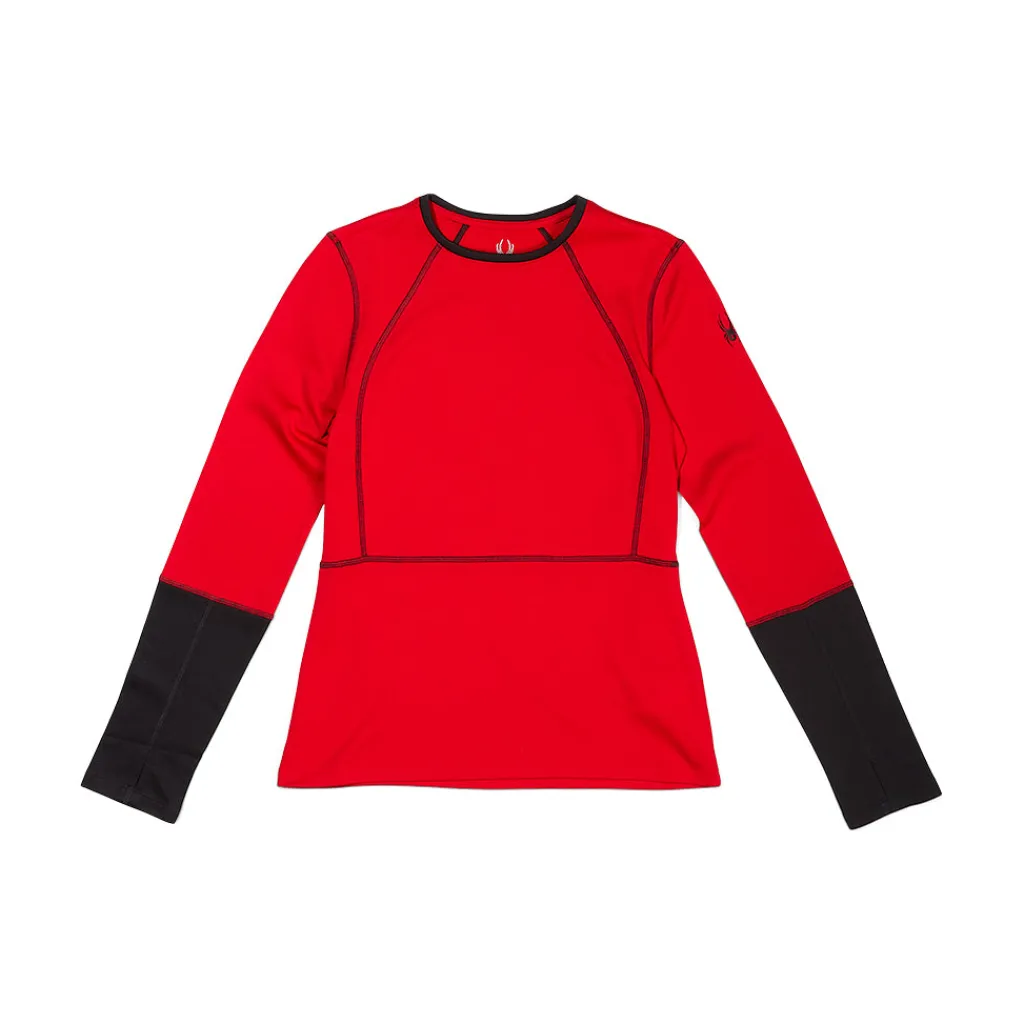 Baselayers | Midlayers*Spyder Womens Stretch Charger Crew - PULSE
