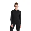 Baselayers | Midlayers*Spyder Womens Stretch Charger Hoodie - BLACK