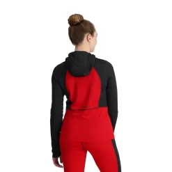 Freeski*Spyder Womens Stretch Charger Hoodie - PULSE