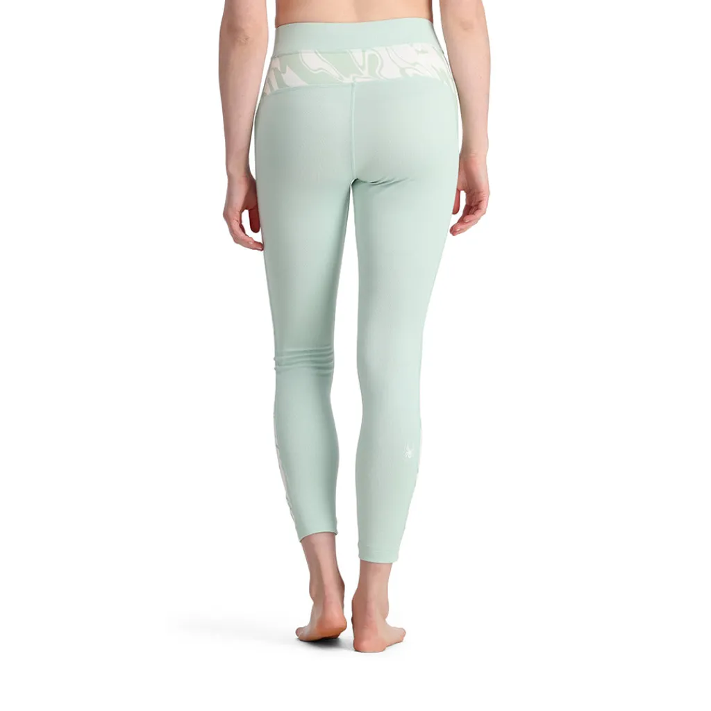 Baselayers*Spyder Womens Stretch Charger Pants - WINTERGREEN