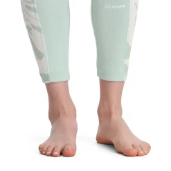 Baselayers*Spyder Womens Stretch Charger Pants - WINTERGREEN