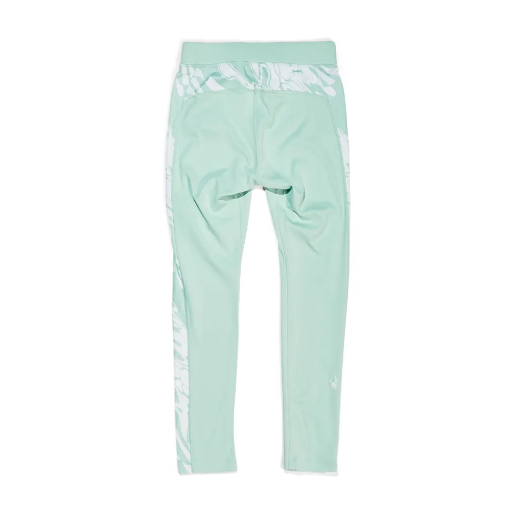 Baselayers*Spyder Womens Stretch Charger Pants - WINTERGREEN