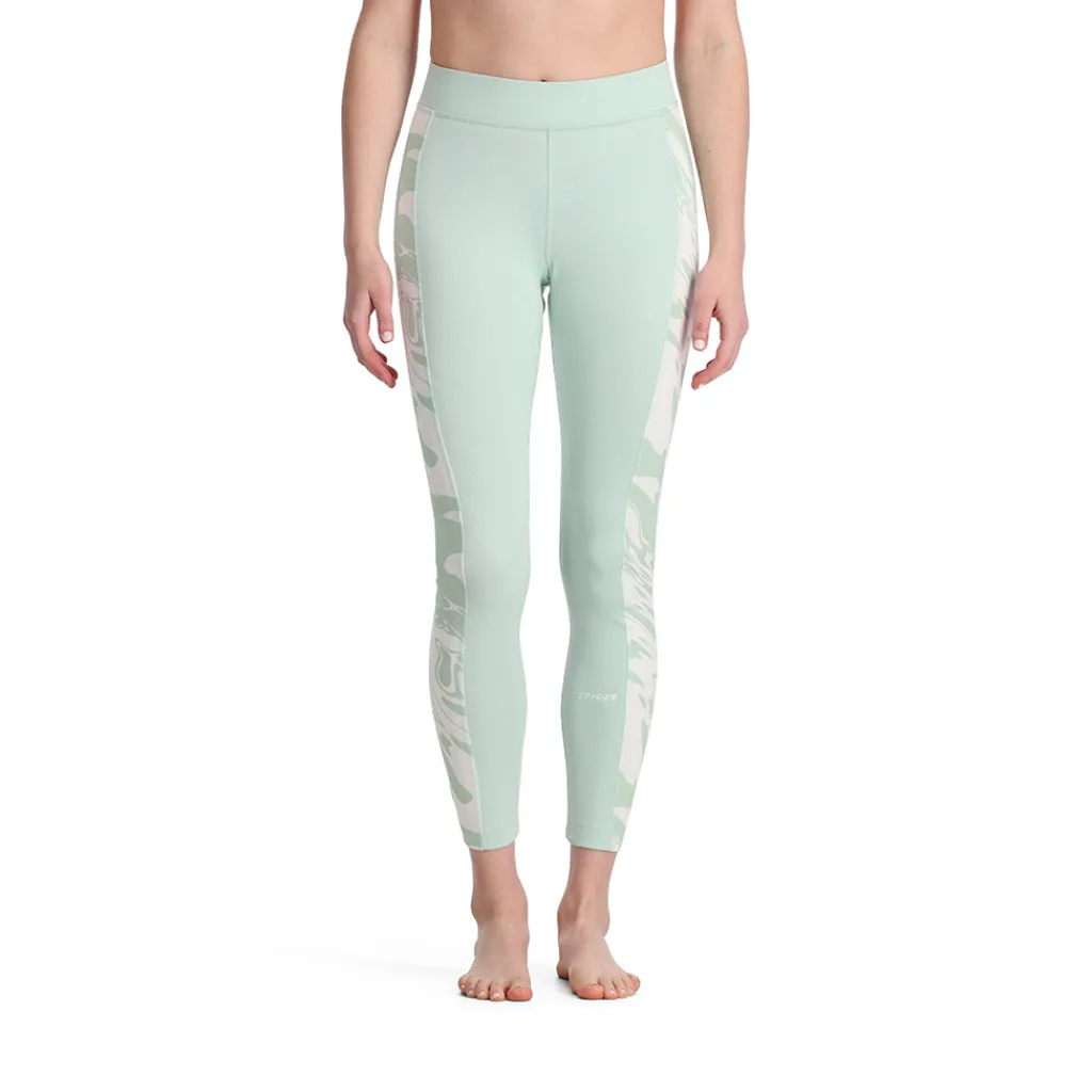 Baselayers*Spyder Womens Stretch Charger Pants - WINTERGREEN