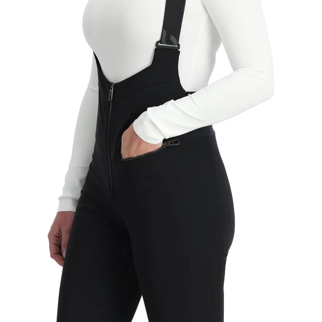 Softshell | Bibs*Spyder Womens Strutt Bib - BLACK