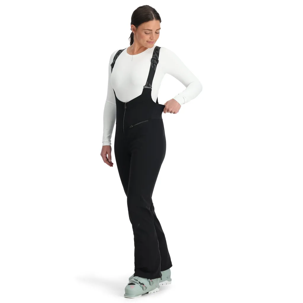 Softshell | Bibs*Spyder Womens Strutt Bib - BLACK
