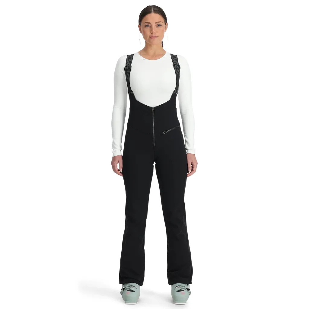 Softshell | Bibs*Spyder Womens Strutt Bib - BLACK