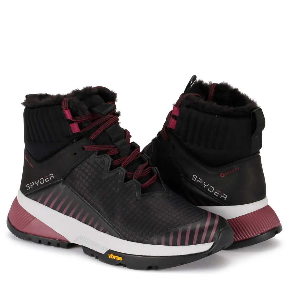 Boots*Spyder Womens Summit - Fur - Black BLACKW/BLACKFUR