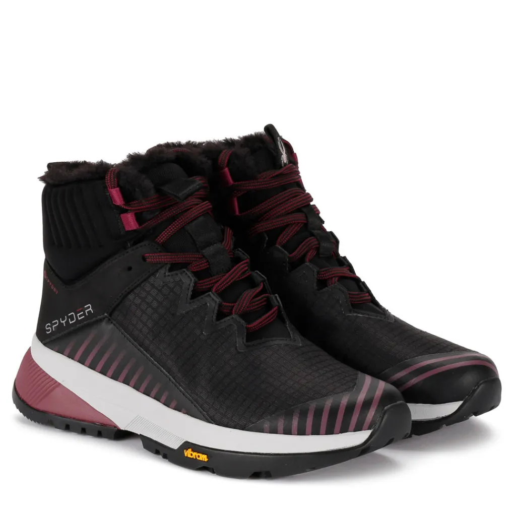 Boots*Spyder Womens Summit - Fur - Black BLACKW/BLACKFUR