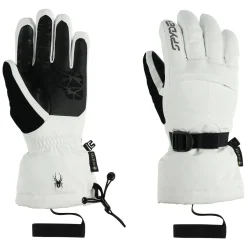Gloves*Spyder Womens Synthesis Gtx - WHITE