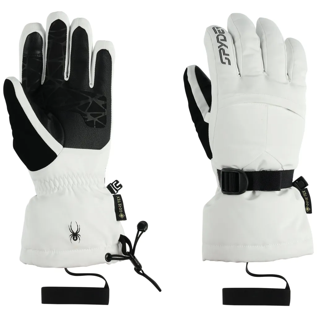 Gloves*Spyder Womens Synthesis Gtx - WHITE