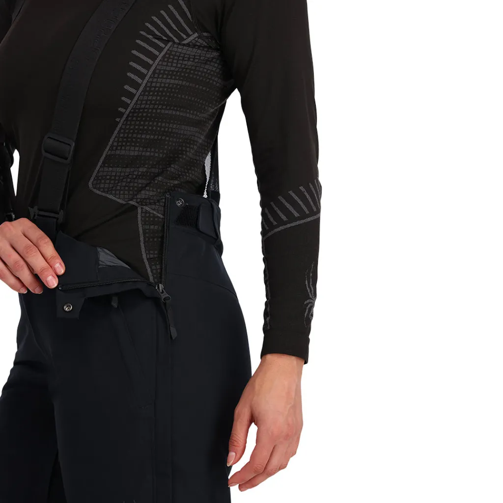 Bibs | Insulated*Spyder Womens Tarantula - BLACK