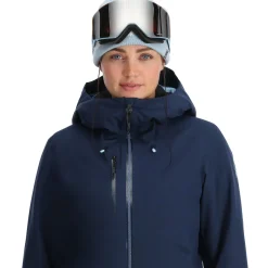 Insulated | Freeski*Spyder Womens Temerity - True Navy TRUENAVY