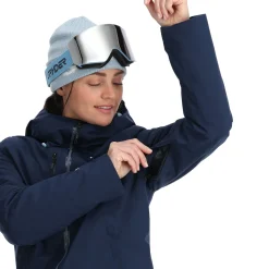 Insulated | Freeski*Spyder Womens Temerity - True Navy TRUENAVY