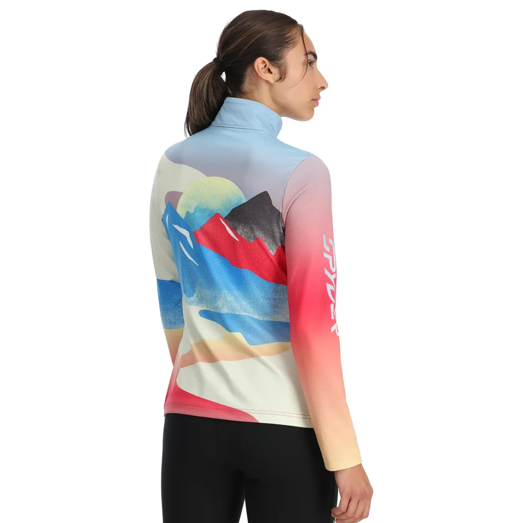 Midlayers*Spyder Womens Vivid Half Zip - MULTI