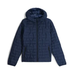 Midlayers | Down*Spyder Womens Zenith Hooded - True Navy TRUENAVY